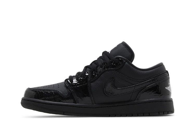 Jordan 1 Low SE Patent Elephant Black (Women's) — foto 4