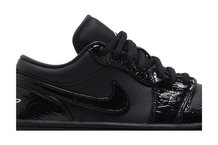 Jordan 1 Low SE Patent Elephant Black (Women's) — foto 3