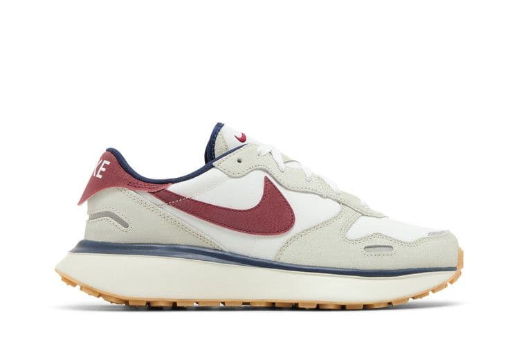 Nike Phoenix Waffle Light Bone Navy Team Red (Women's)
