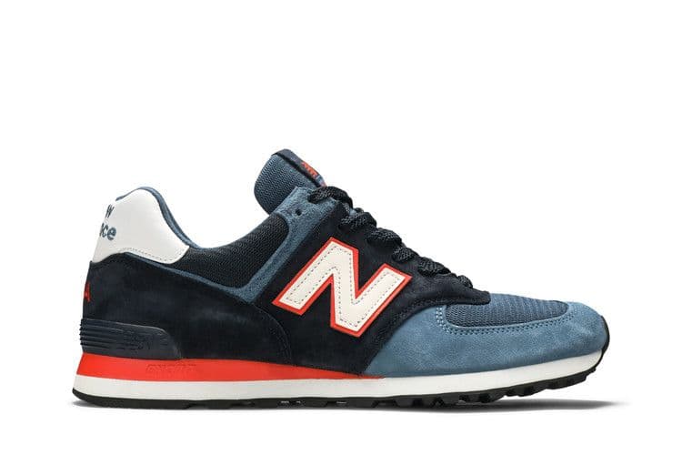 New Balance 574 Made In USA 'Navy Orange'