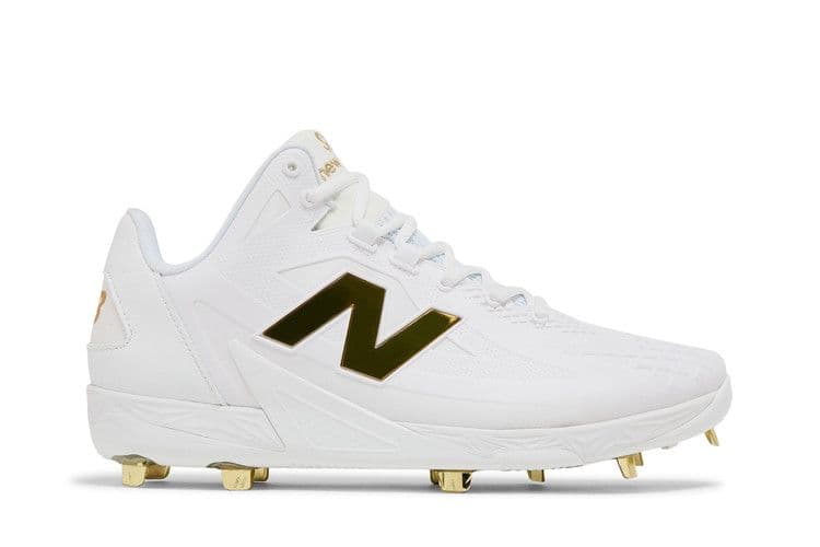 New Balance FuelCell Ohtani 1 White Metallic Gold