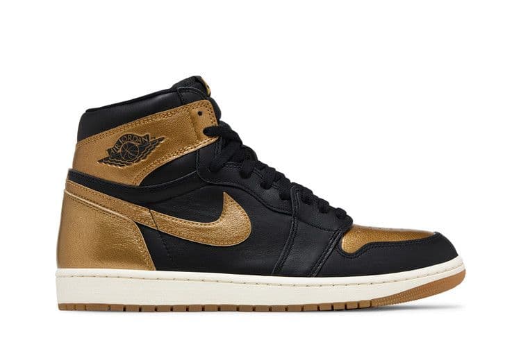 Jordan 1 Retro High OG Black Metallic Gold — foto 2