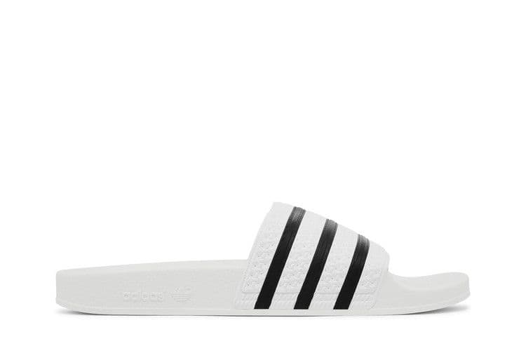 adidas Adilette White Core Black White — foto 2