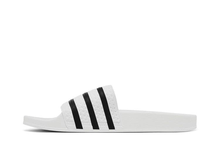 adidas Adilette White Core Black White — foto 4