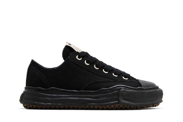 Maison Mihara Yasuhiro Peterson OG Sole Canvas Low 'Triple Black' — foto 2