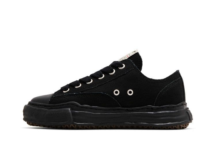 Maison Mihara Yasuhiro Peterson OG Sole Canvas Low 'Triple Black' — foto 4