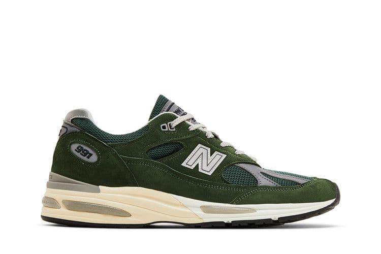 New Balance 991v2 MiUK Kombu Green