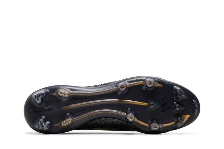 adidas F50 Pro FG Core Black Iron Metallic Gold Metallic — foto 5