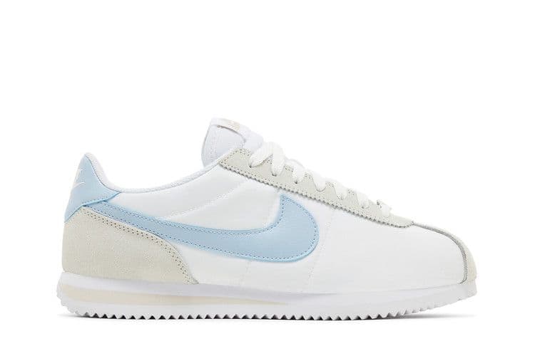 Nike Cortez Textile White Light Orewood Brown Summit White Light Armory Blue (Women's)