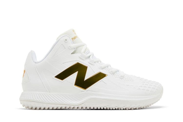 New Balance Ohtani 1 TF White Metallic Gold