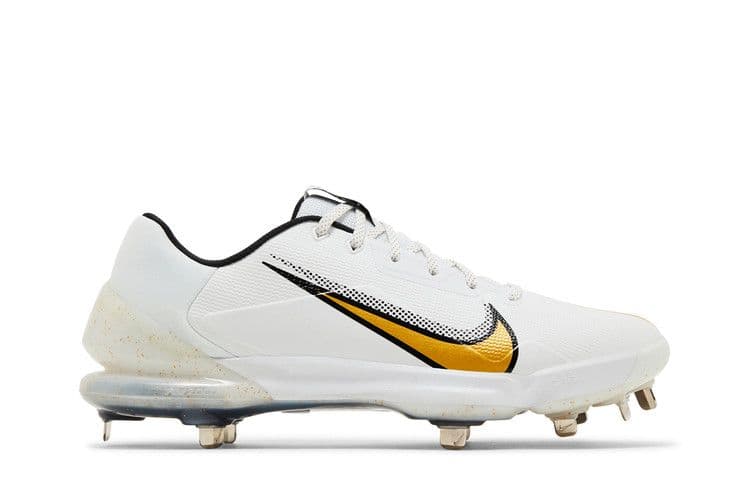 Nike Force Zoom Trout 7 Pro 'White Metallic Gold'