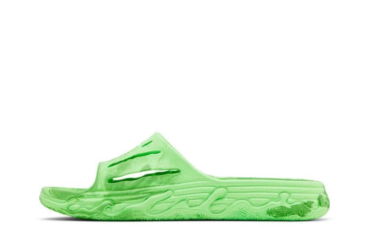 Puma LaMelo Ball MB.03 Slide Green Fluoro Yellow — foto 4