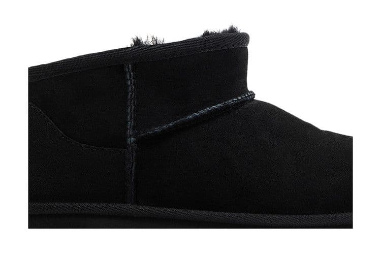 UGG Classic Ultra Mini Boot Black (Kids) — foto 3