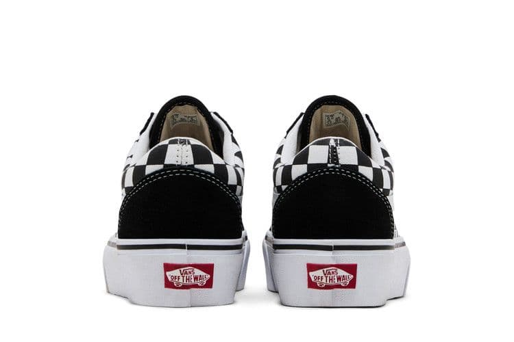 Vans Old Skool Platform Checkerboard — foto 7