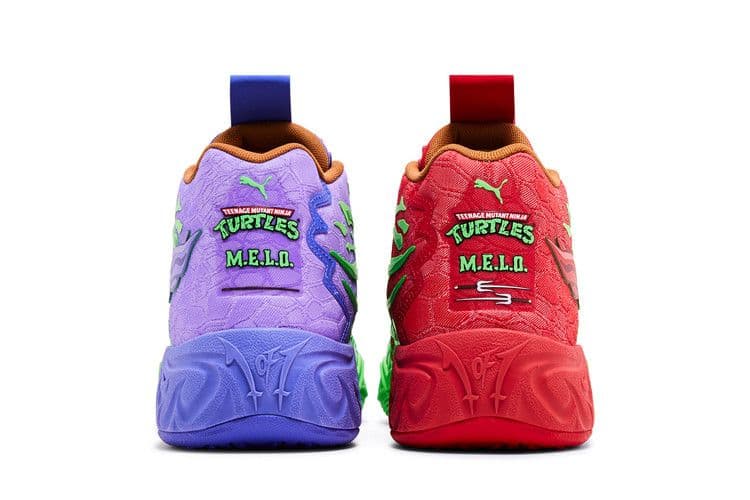 Puma LaMelo Ball MB.04 Teenage Mutant Ninja Turtles Raphael & Donatello — foto 7