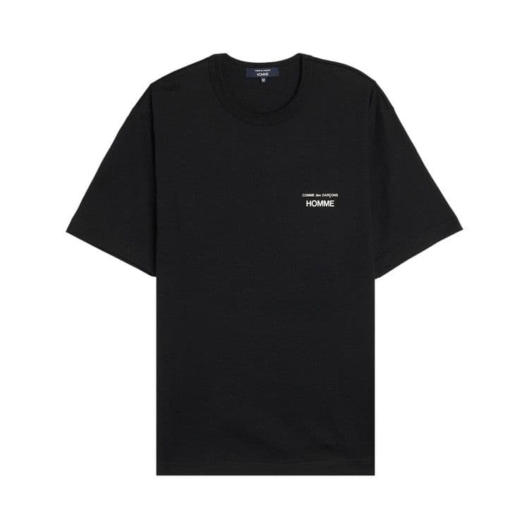 Comme des Garçons Homme Plus Jersey Garment Print Logo T-Shirt 'Black' — foto 2