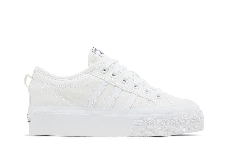 adidas Nizza Platform Triple White (Women's) — foto 2