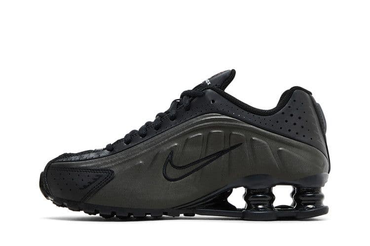 Nike Shox R4 Black Bright Crimson (GS) — foto 4