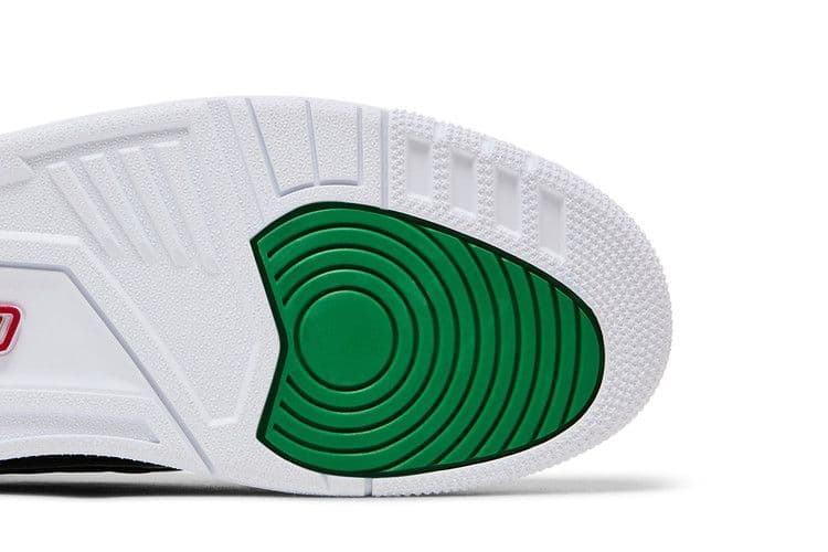 Jordan Spizike Low Black Classic Green White Varsity Red — foto 6