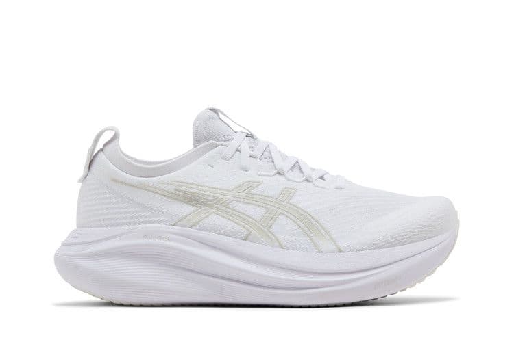 ASICS Gel-Nimbus 27 White Glacier Grey (Women's)