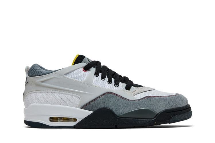 Jordan 4 RM Premium White Black Smoke Grey Fire Red