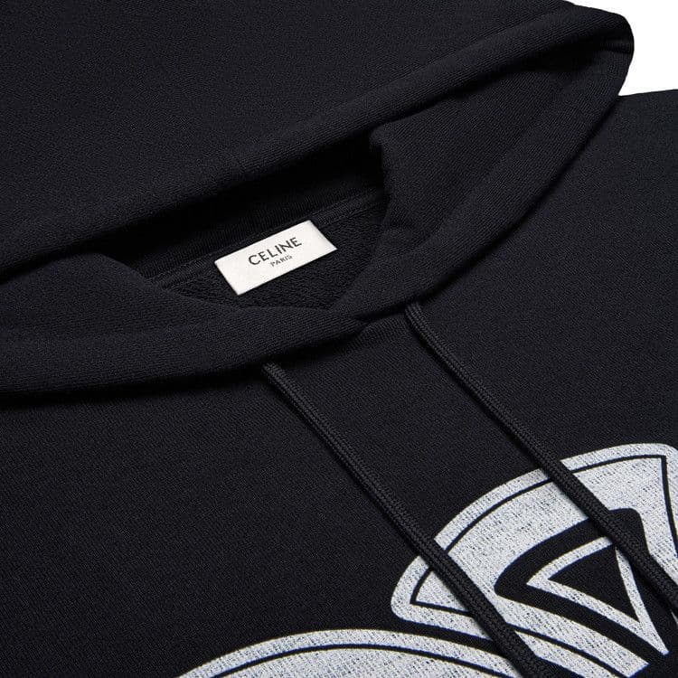 CELINE Loose Hoodie 'Black/White' — foto 4
