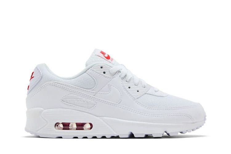 Nike Air Max 90 White Light Crimson — foto 2