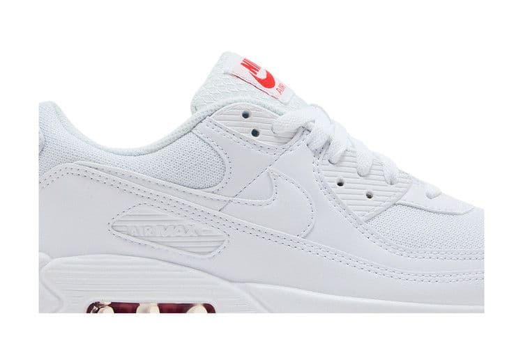 Nike Air Max 90 White Light Crimson — foto 3