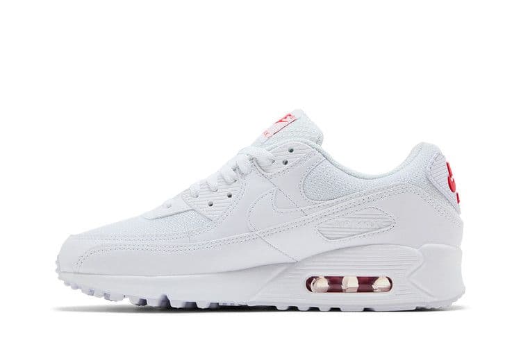 Nike Air Max 90 White Light Crimson — foto 4