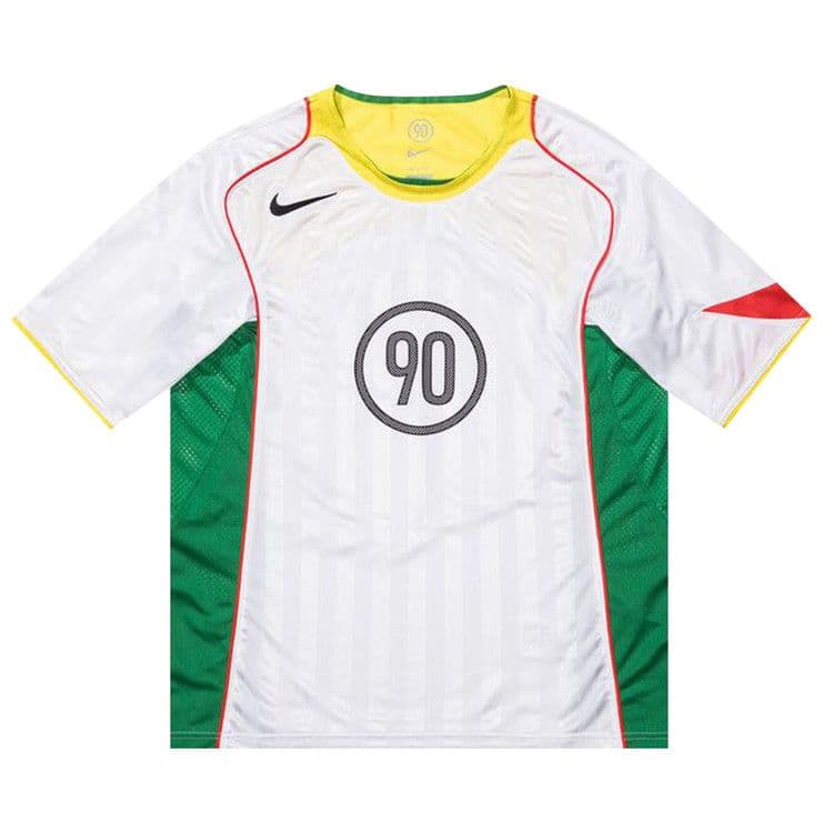 Nike x Total 90 Dri-Fit Soccer Jersey White/Optic Yellow — foto 2