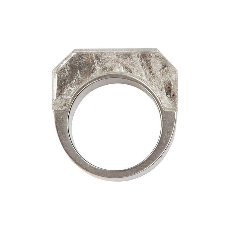 Rick Owens Double Crystal Hollywood Ring 'Palladio' — foto 2