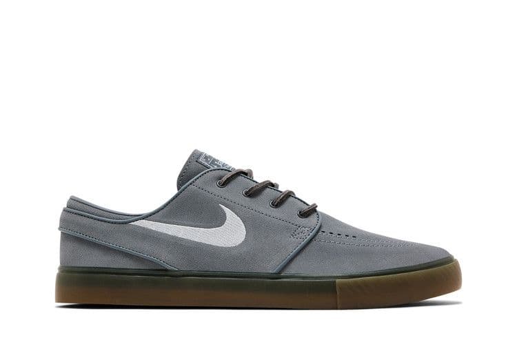 Nike SB Zoom Janoski OG+ Cool Grey Gum Light Brown White — foto 2