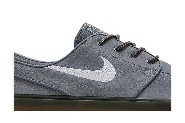 Nike SB Zoom Janoski OG+ Cool Grey Gum Light Brown White — foto 3