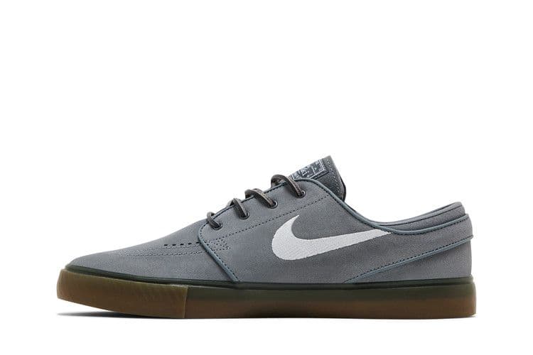 Nike SB Zoom Janoski OG+ Cool Grey Gum Light Brown White — foto 4