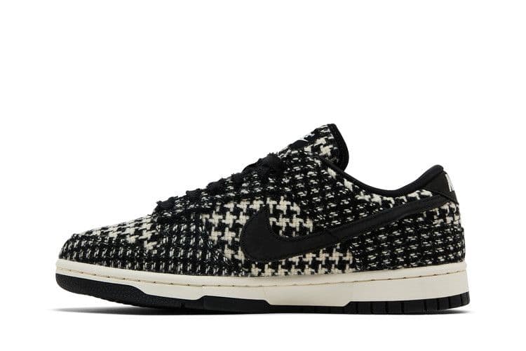 Nike Dunk Low Harris Tweed White Black Multi (Women's) — foto 4