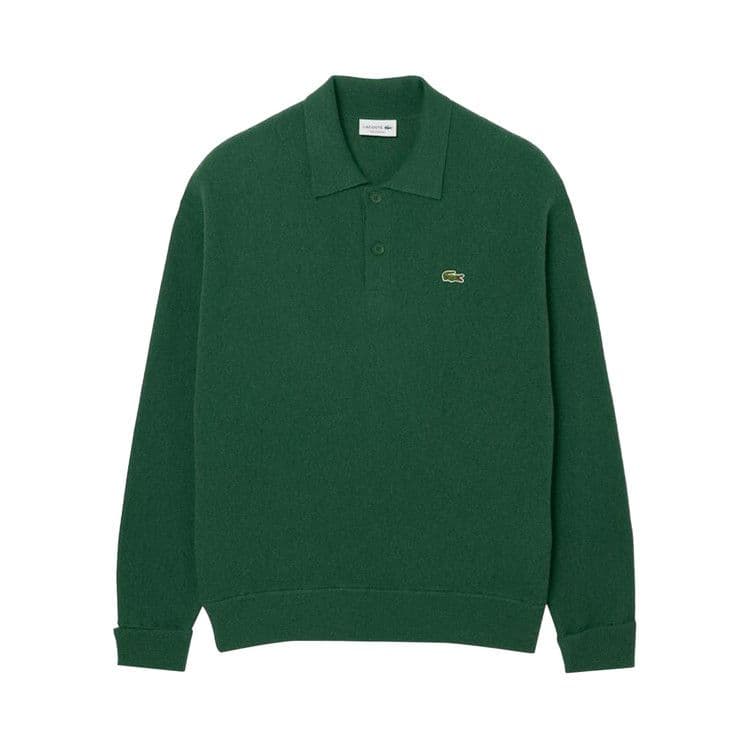 Lacoste Classic Fit Long Sleeved L.12.12 Polo Shirt 'Green' — photo 2