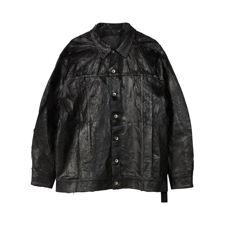 Rick Owens DRKSHDW Jumbo Worker Jacket 'Black' — foto 2