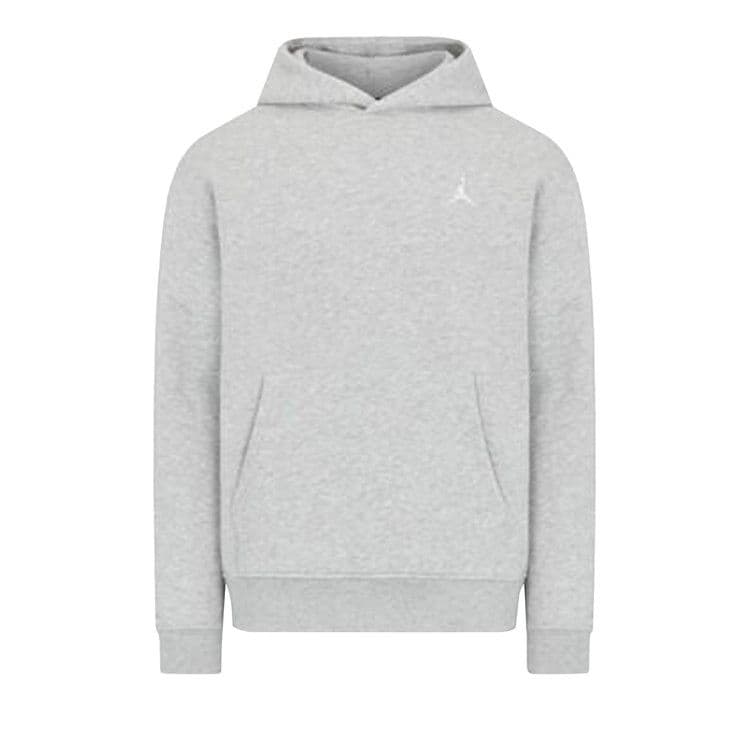 Nike Jordan Brooklyn Fleece Hoodie Grey Heather/White — foto 2
