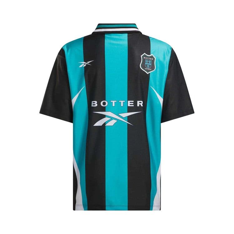 Reebok x Botter Stripe Reverse Soccer Tee 'Stripe Navy Aqua Blue' — foto 3