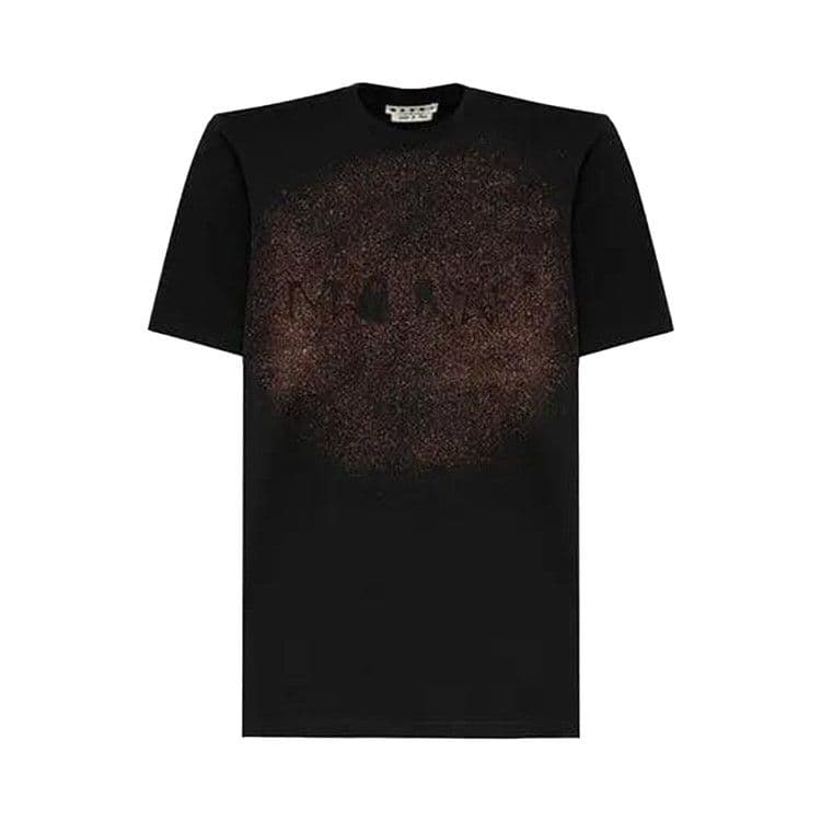 Marni Srayed Logo T-Shirt 'Black' — foto 2