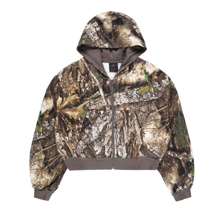 Air Jordan Realtree Cropped Hoodie 'Sail' — photo 2