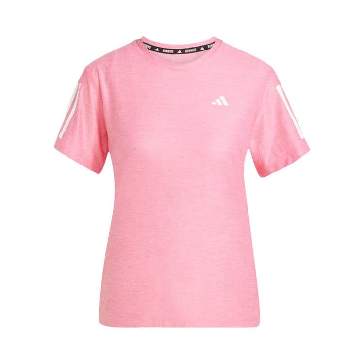 Adidas Own The Run Tee 'Lucid Pink/White' — foto 2
