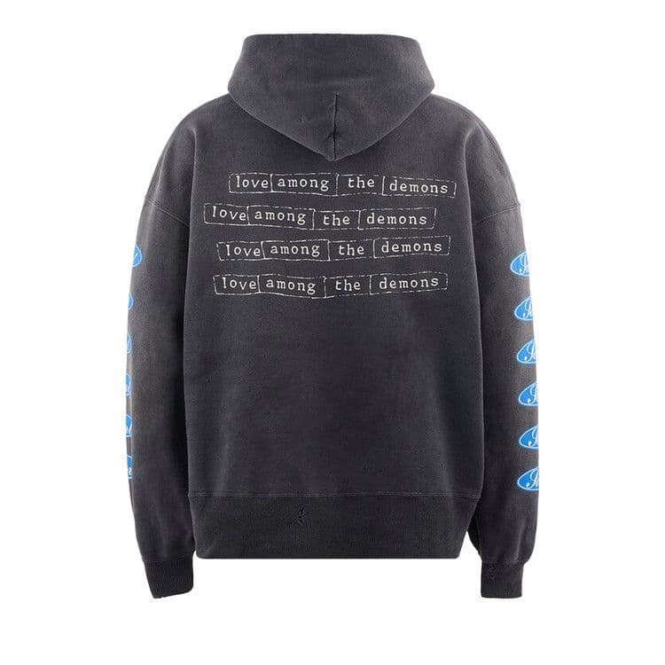 SAINT Mxxxxxx Love Among Hoodie 'Black' — foto 3