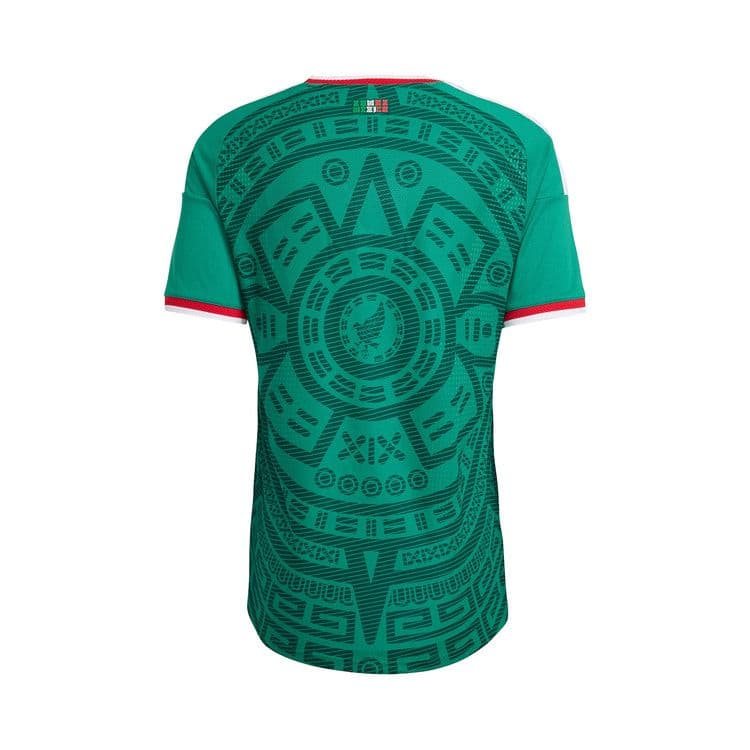 adidas Mexico 2026 Home Authentic Jersey Bold Green — foto 3
