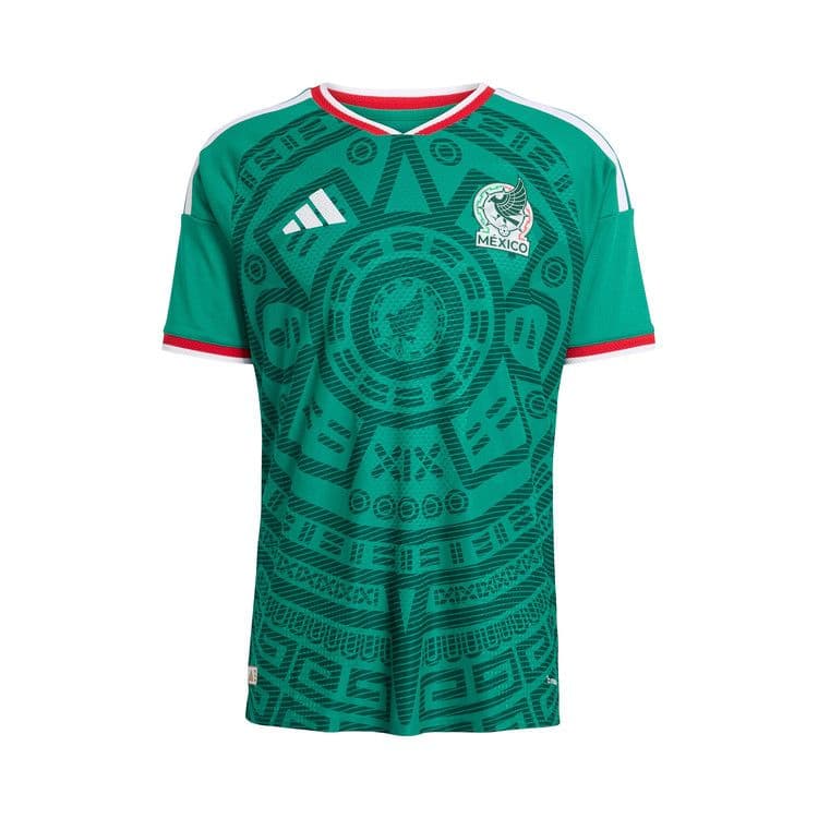 adidas Mexico 2026 Home Authentic Jersey Bold Green — foto 2