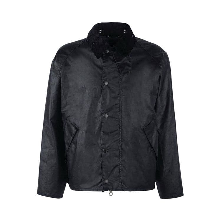 Barbour Transport Wax Jacket 'Black' — foto 2