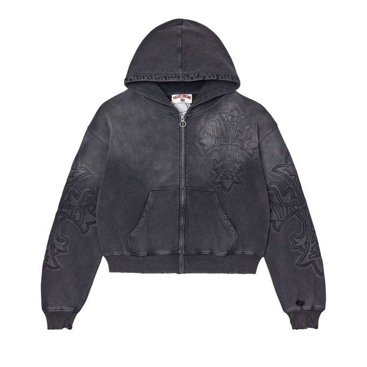 Vale Forever Carver Zip Up Hoodie Black