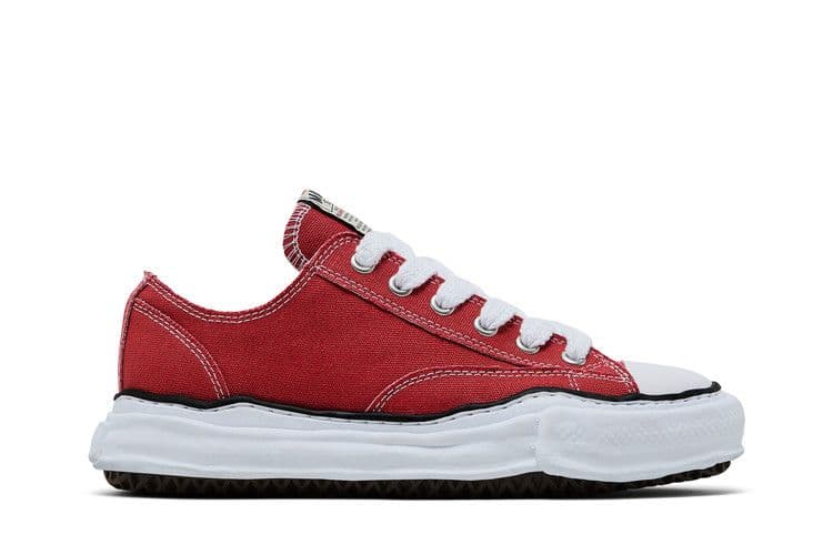Maison Mihara Yasuhiro Peterson OG Sole Canvas Low Red — foto 2