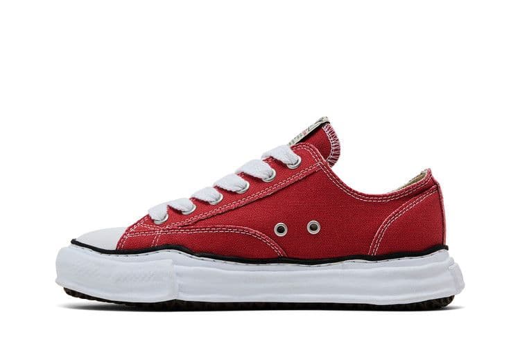 Maison Mihara Yasuhiro Peterson OG Sole Canvas Low Red — foto 4