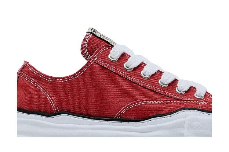 Maison Mihara Yasuhiro Peterson OG Sole Canvas Low Red — foto 3